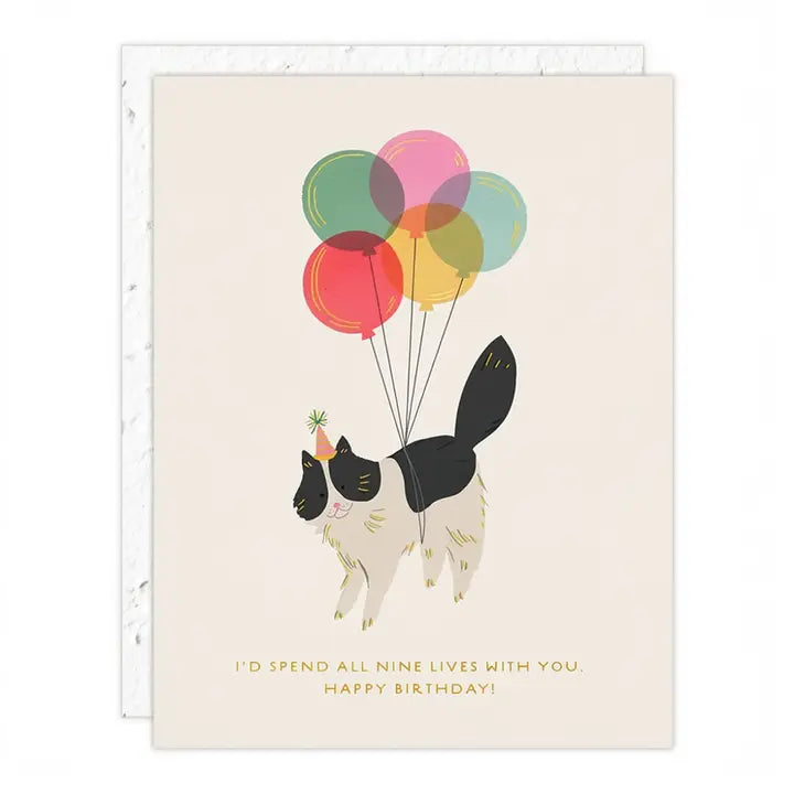 Birthday Kitty Card