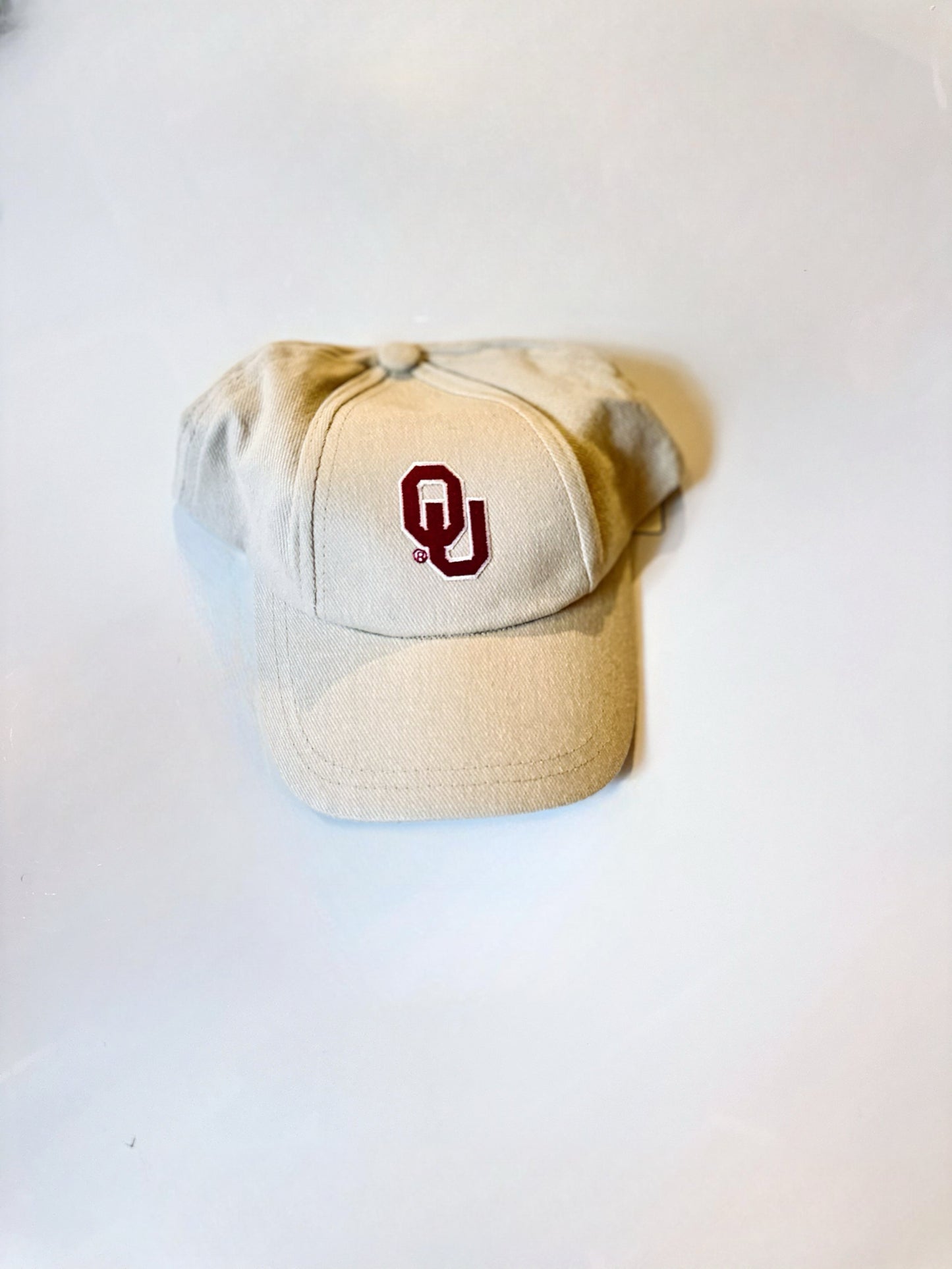 Khaki Ou Baseball Hat