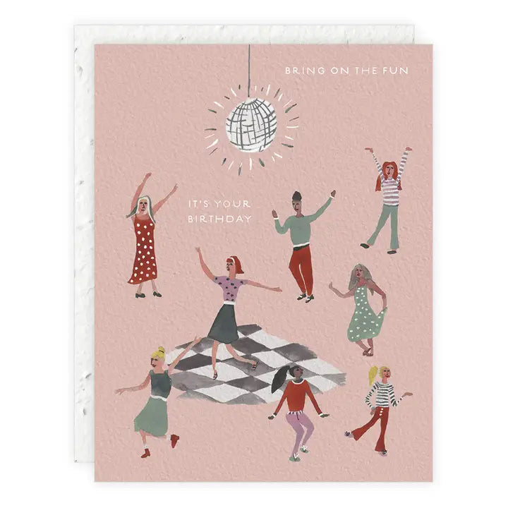 Disco Dance Card