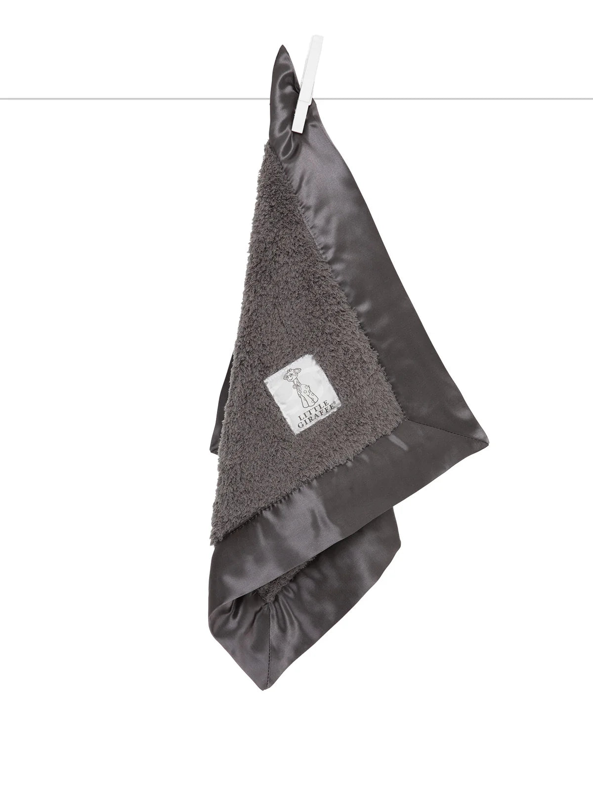 Charcoal Chenille Blanky