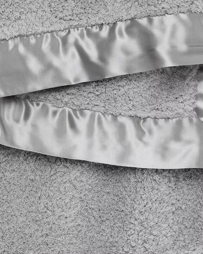 Silver Chenille Blanket