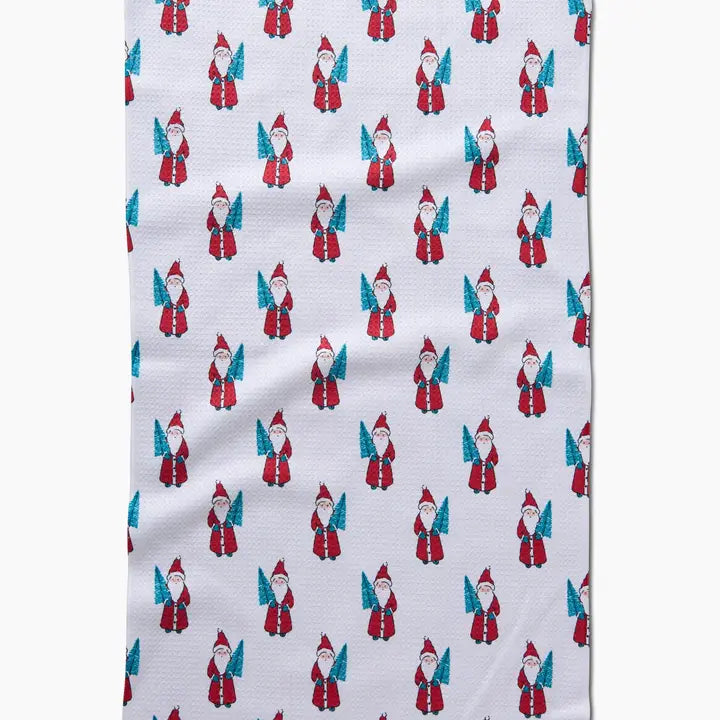 Little Santa Tea Towel