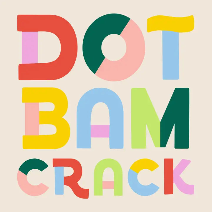 Dot Bam Crack - Mahjong Cocktail Napkin