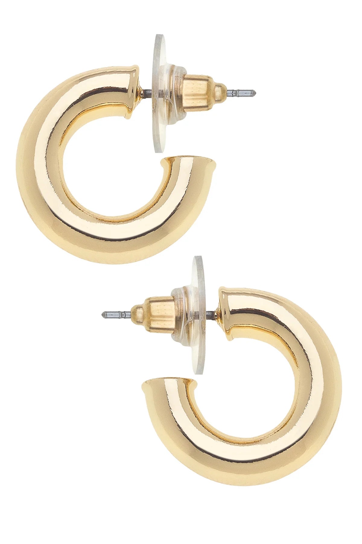 Coraline Hoop Gold Earring