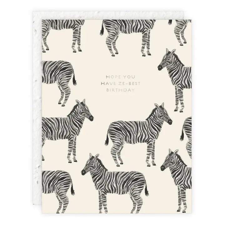 Ze-Best Birthday Card
