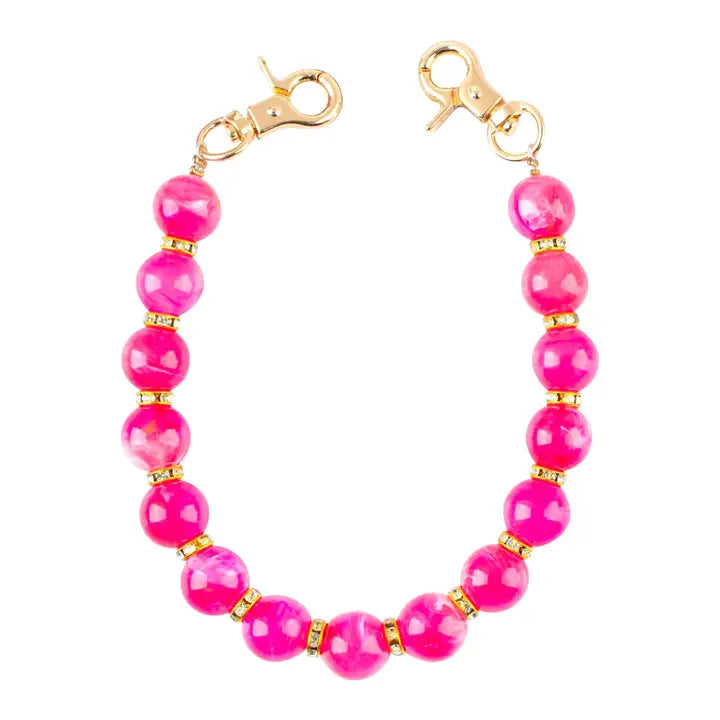 Jennie Hot Pink Phone/Bag Chain