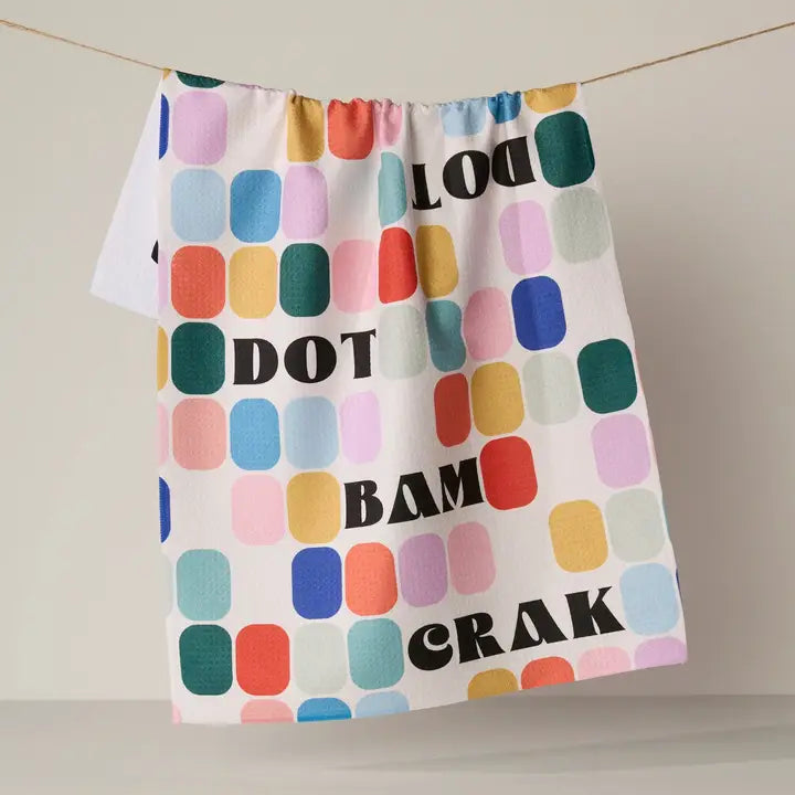 Tile Talk Tea Towel