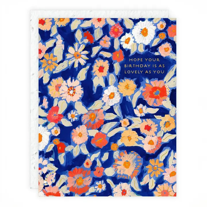 Wildflower Floral Card