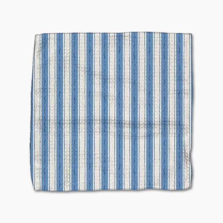 Sardine Check Blue Dishcloth Set