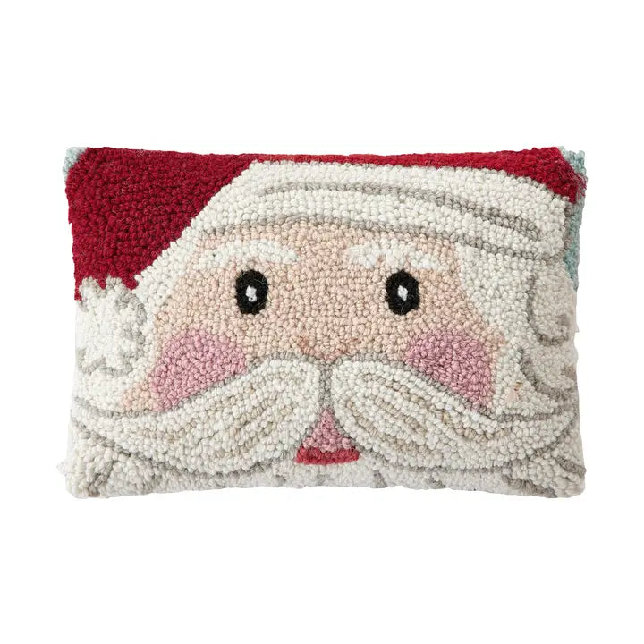 Santa Face Hook Pillow