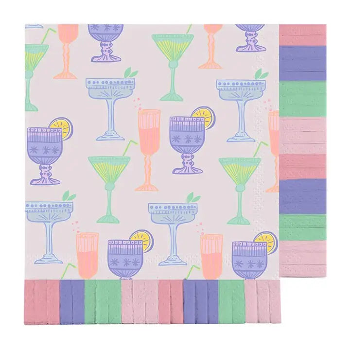 Fringe Cocktails Napkin