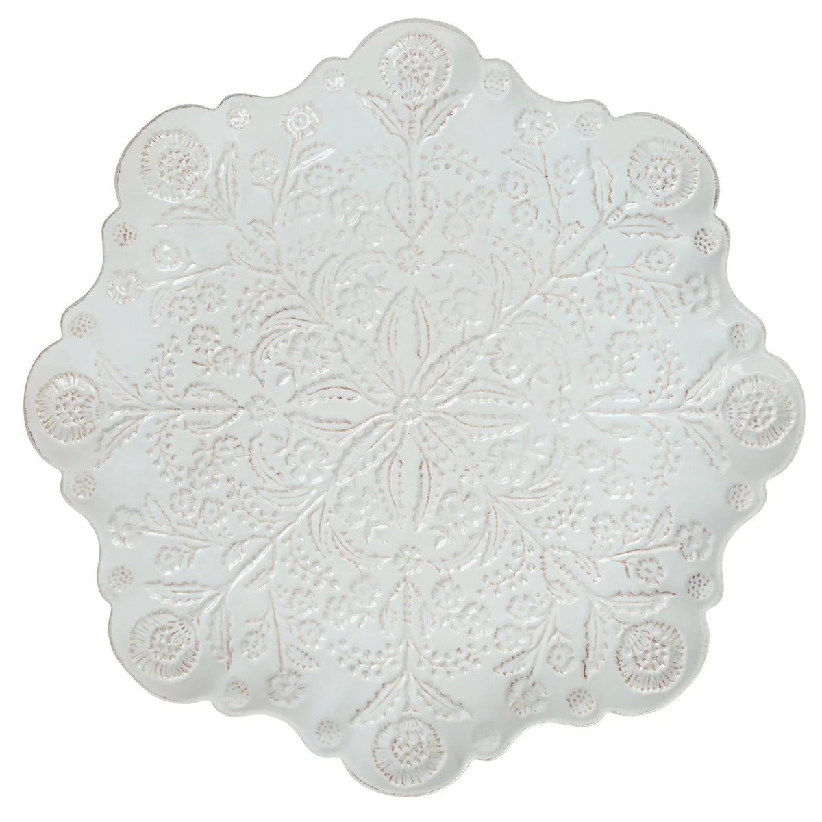 B&T Thistle Charger - Whitewash