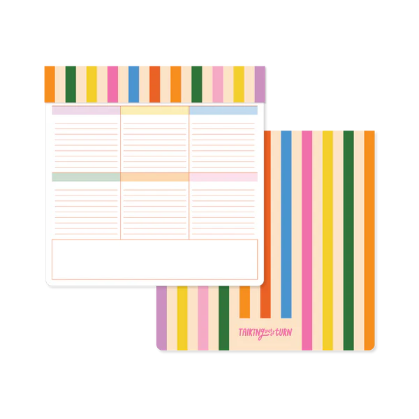 Happy Stripes Paper Pal