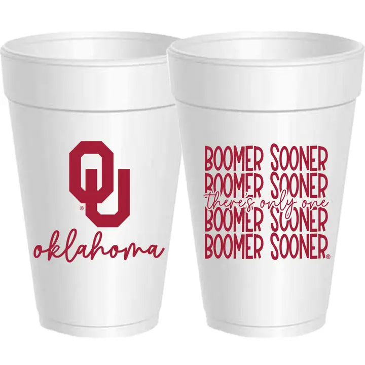 Oklahoma Mirror Styrofoam Cups