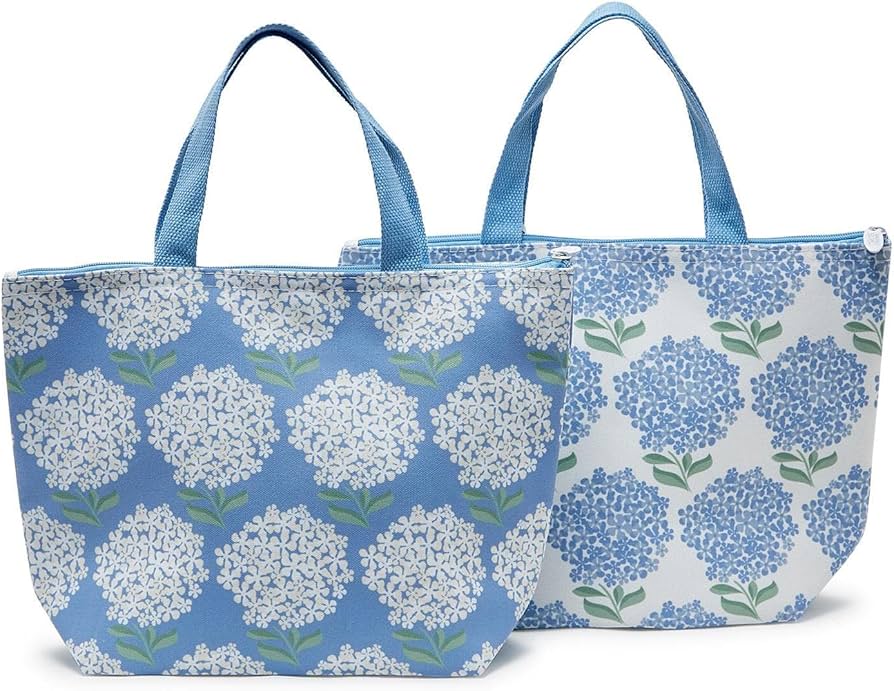 Hydrangea Lunch Tote