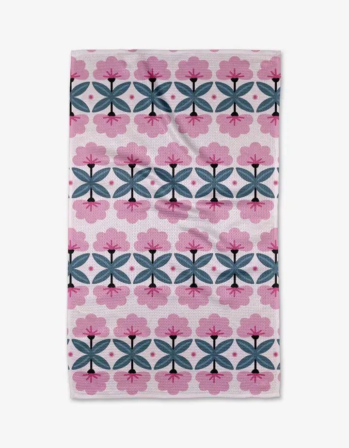 Fragrant Flowers Tea Towel