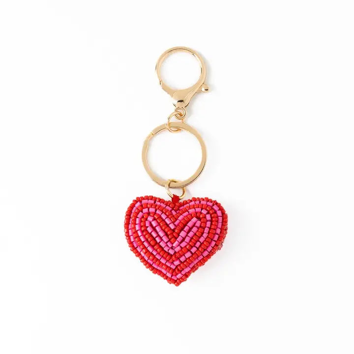 Puffy Heart Bag Charm