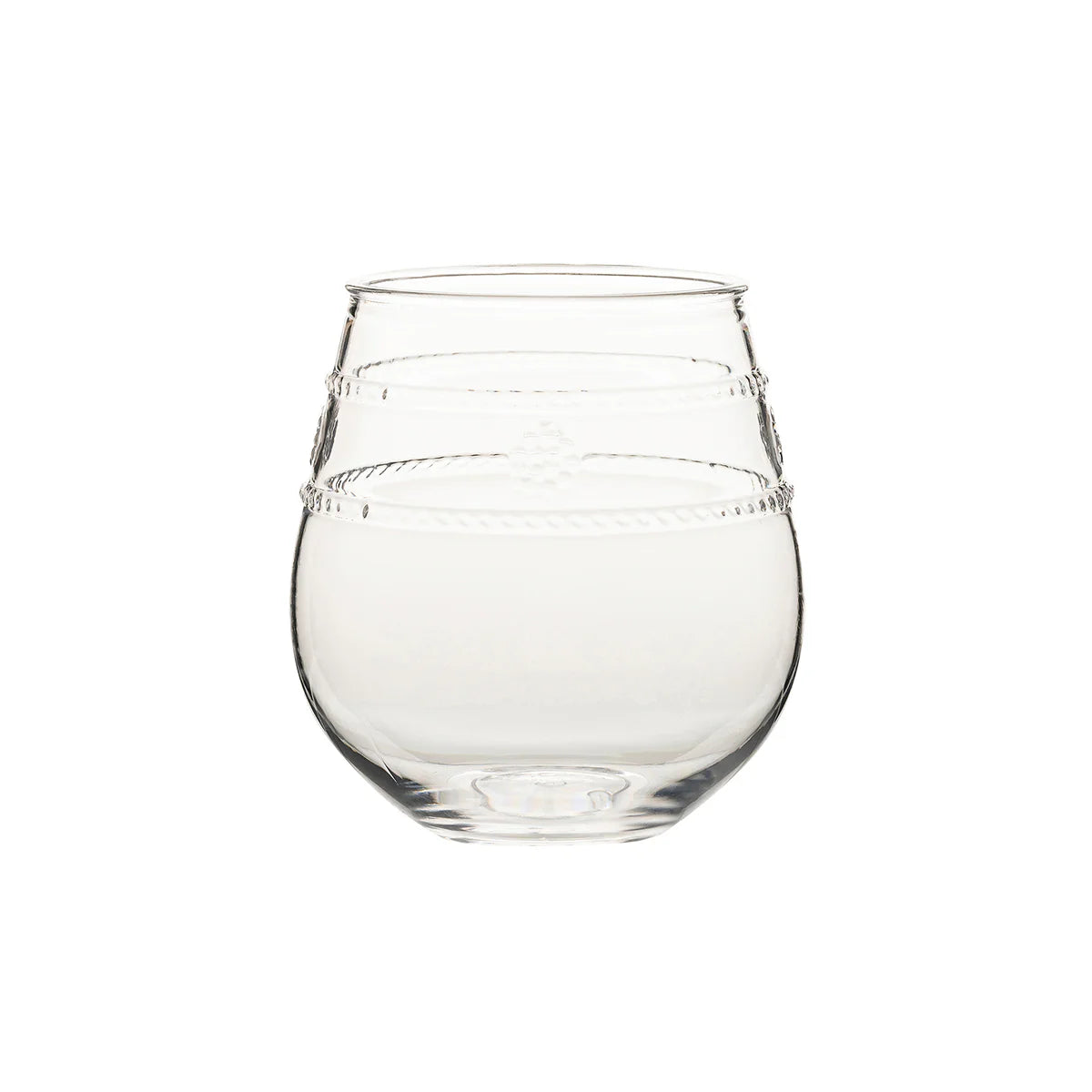 Isabella Stemless Acrylic Wine Glass