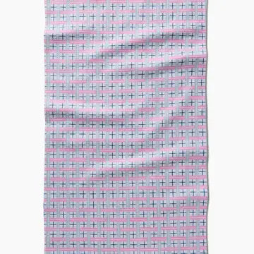 Spring Cottage Plaid Tea Towels