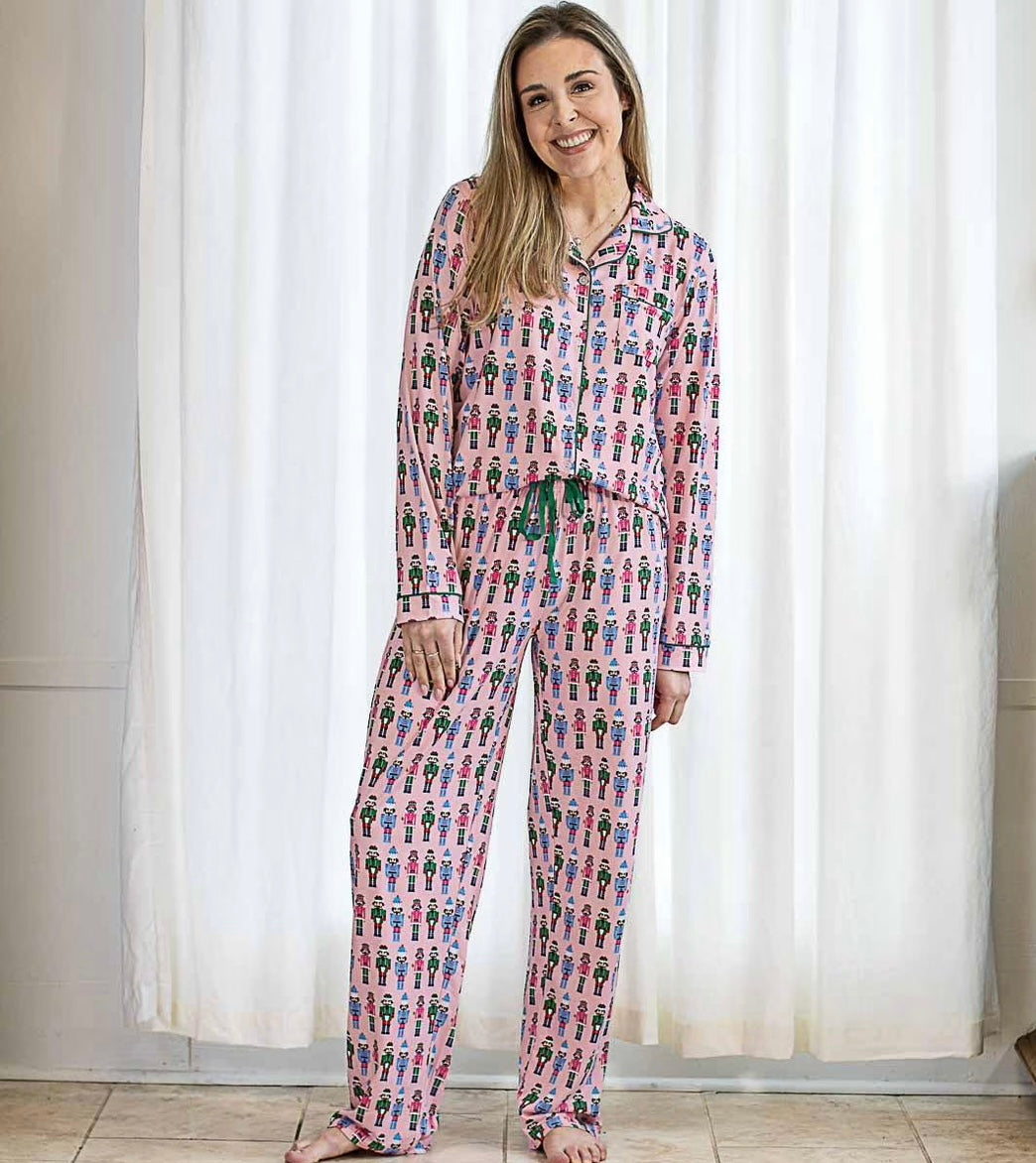 Nutcracker March Pink LS Shirt