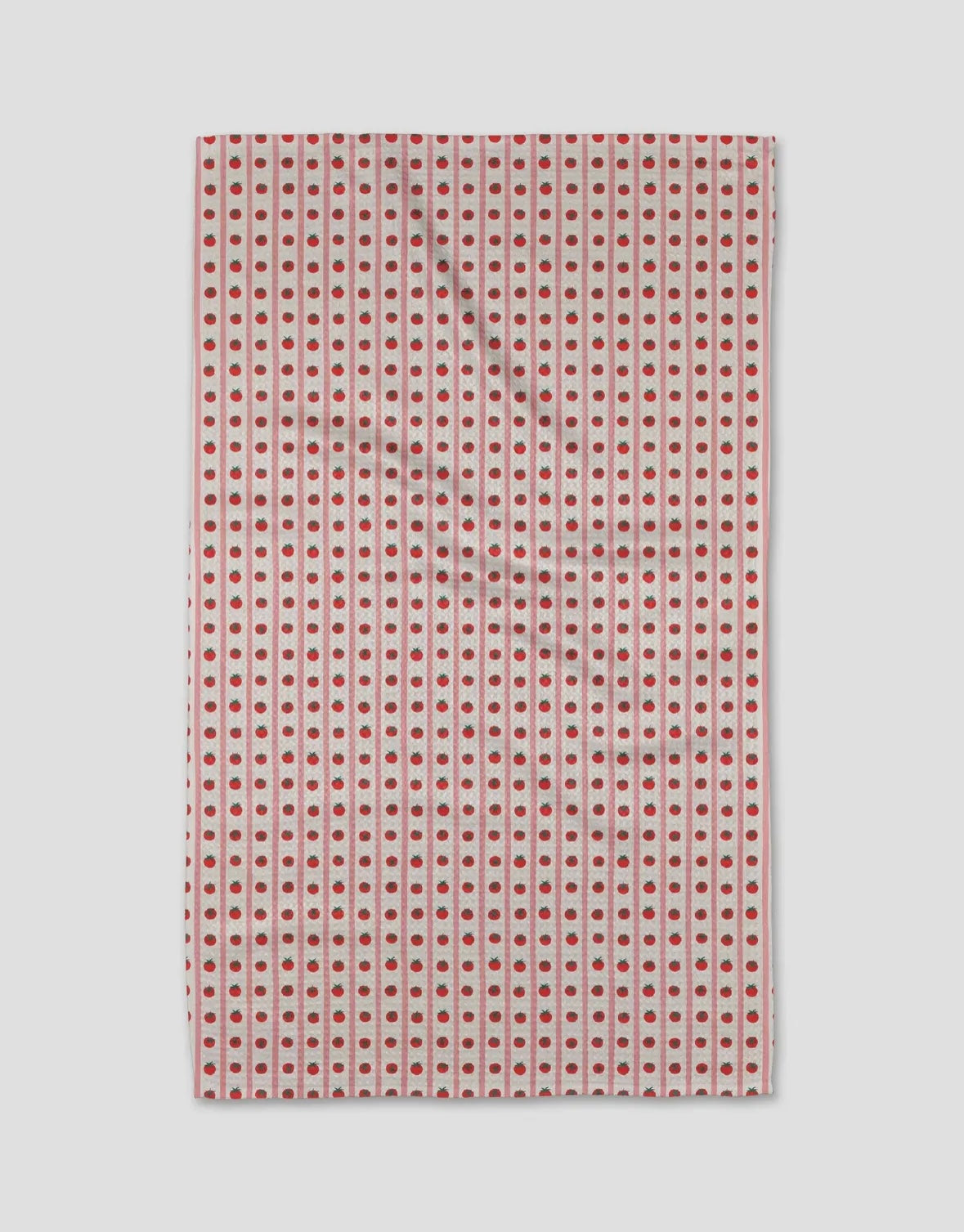 Tomato Stripes Tea Towel