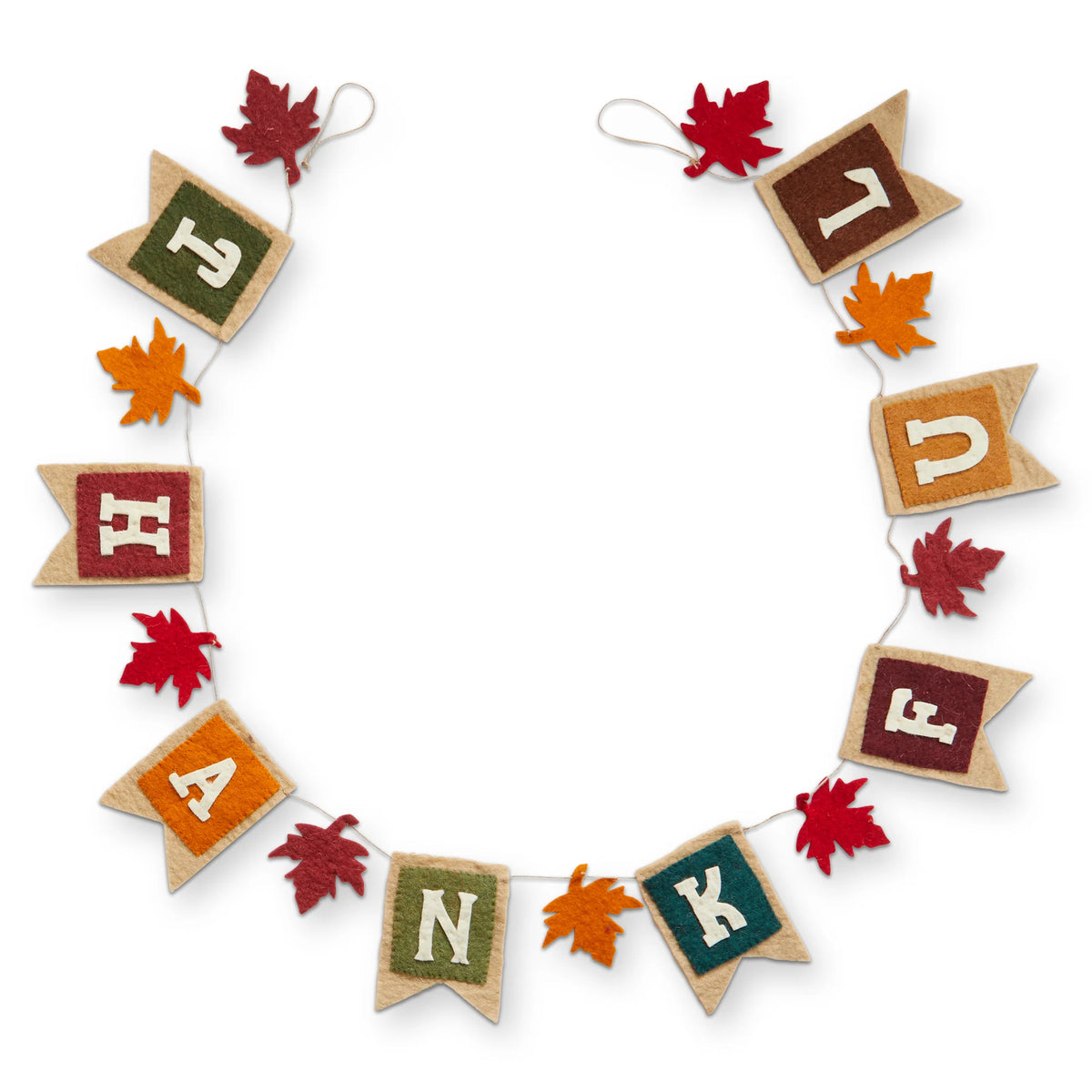 Thankful Wool Felt Garland