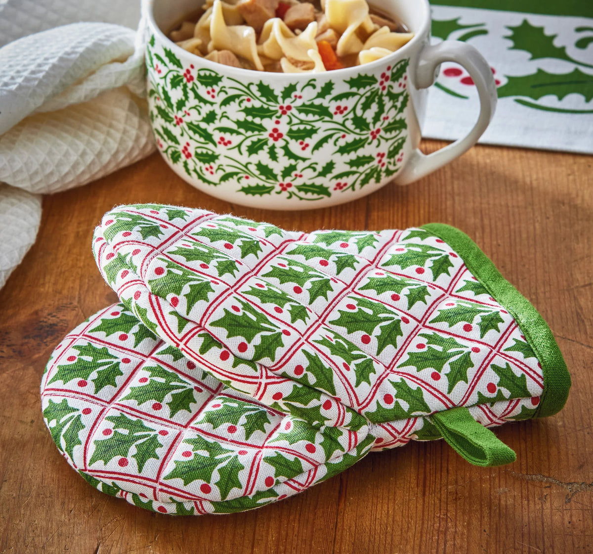Xmas Half Mitt