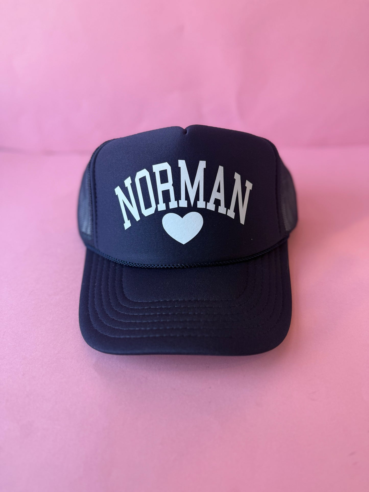 Norman Heart Hat Navy