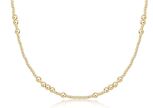 17" 4MM Gold Choker Hope Unwritten