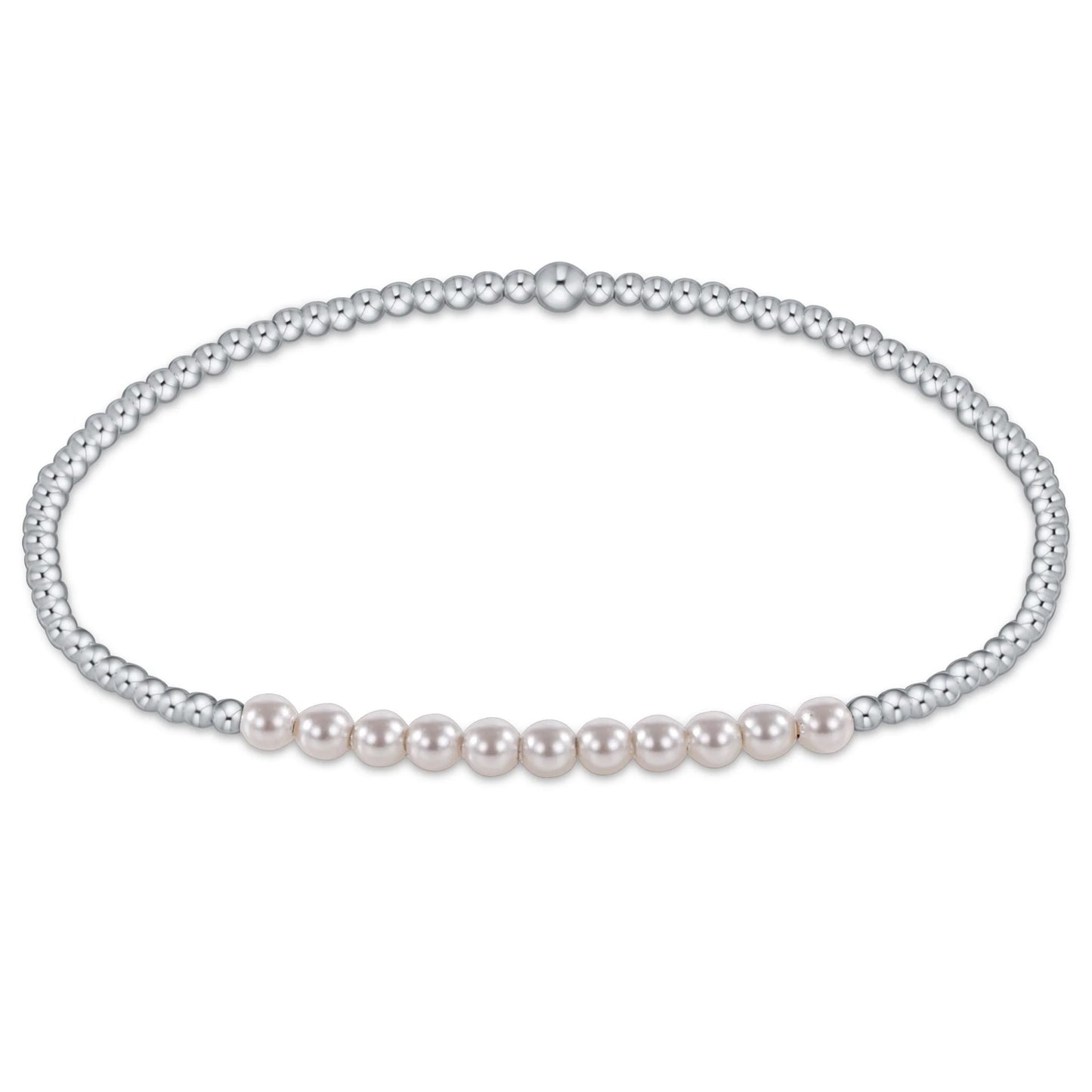 Sterling Bliss 3mm Pearl Bracelet