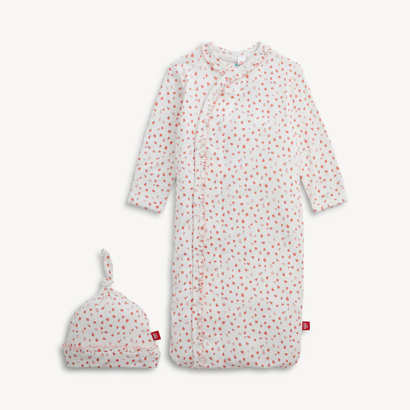 Apple Blossom Gown & Hat Set