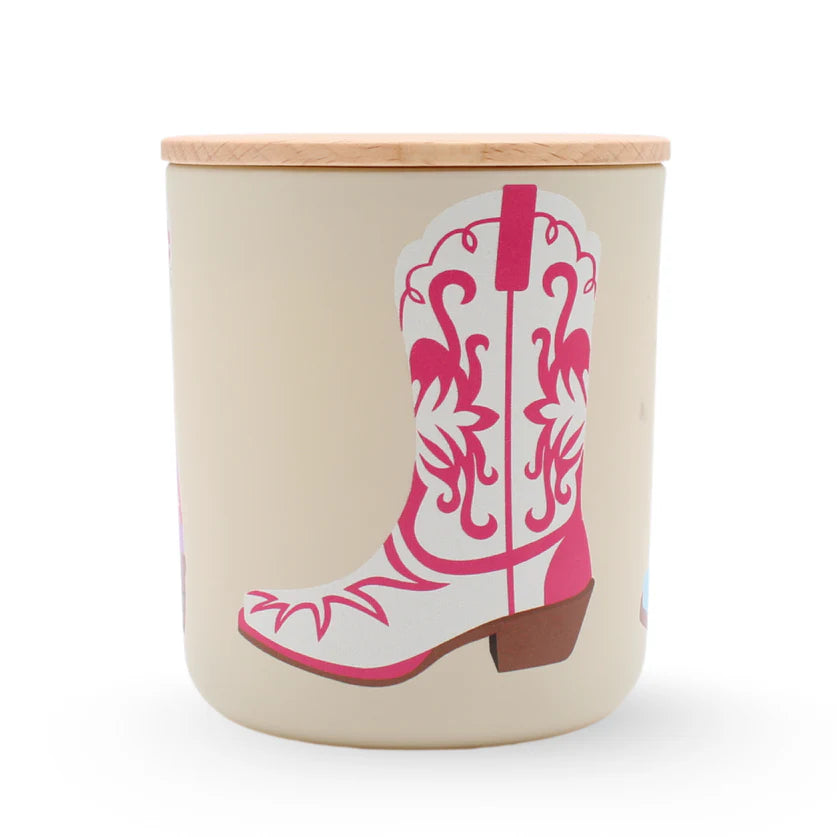 Western Boots Luxe Candle