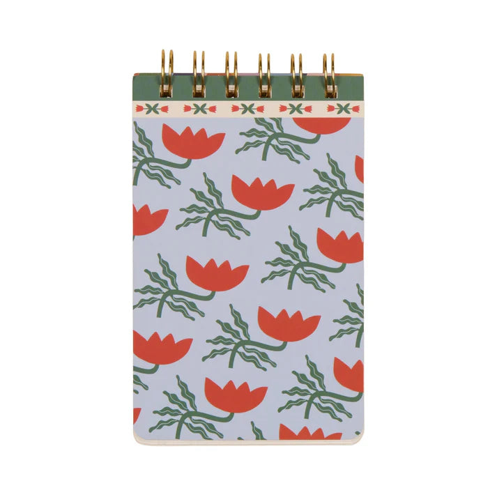 Flower A Dopo Wire Notepad