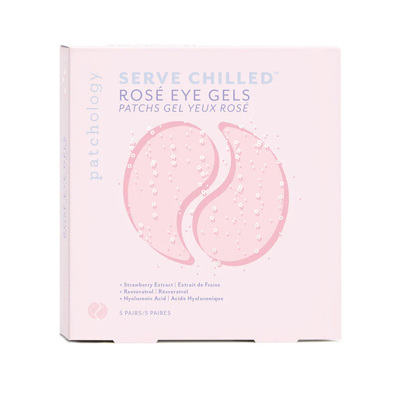 Serve Chilled Rose Eye Mask