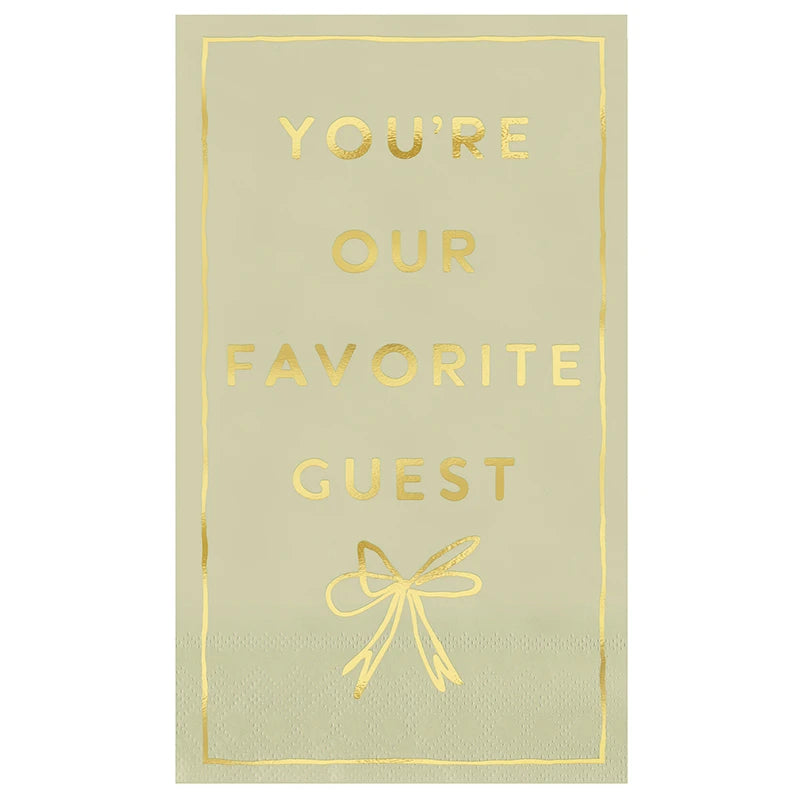 Favorite Guest Napkins