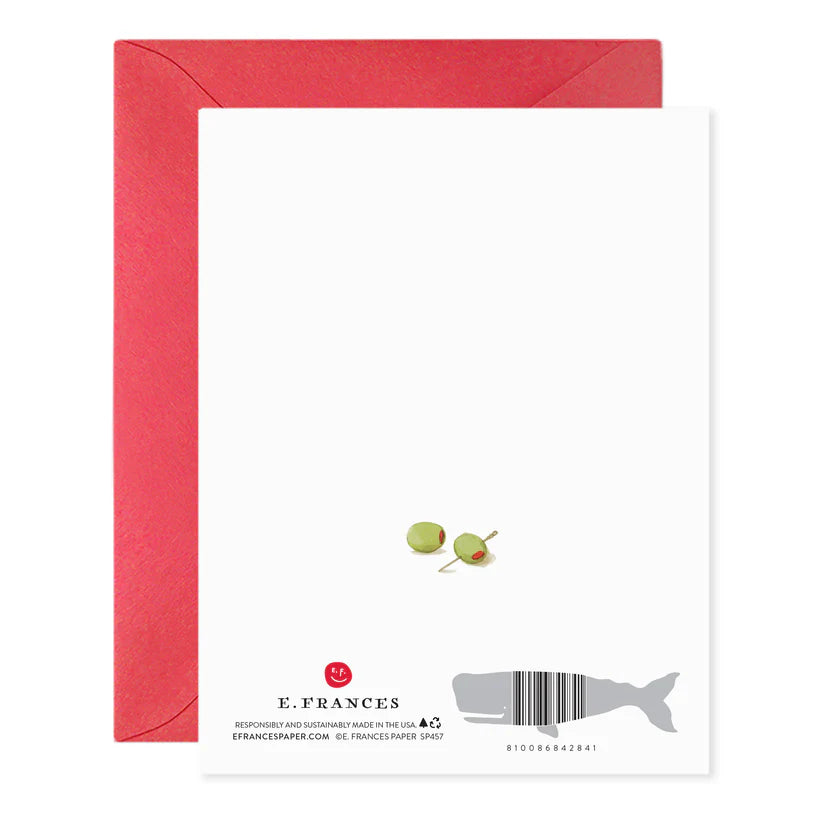 You've Graduated Martini Card