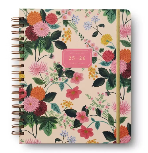 Delphine 12 Month Academic Appointment Notebook 2026