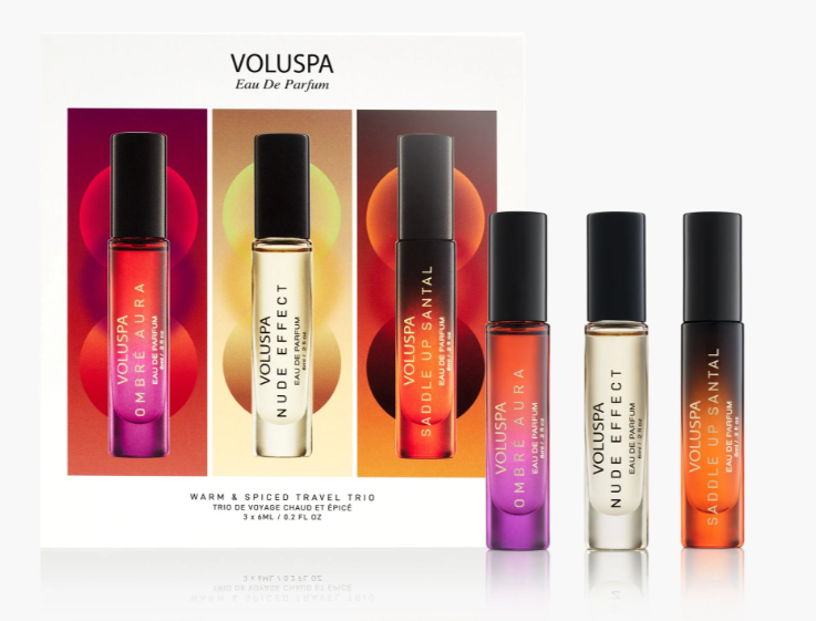 Warm & Spiced Travel Trio Fragrance