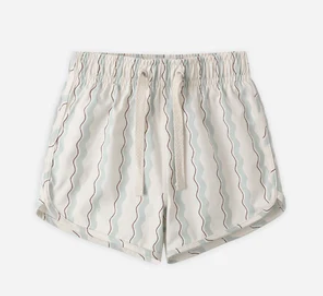 Wave Stripe Swim Trunk
