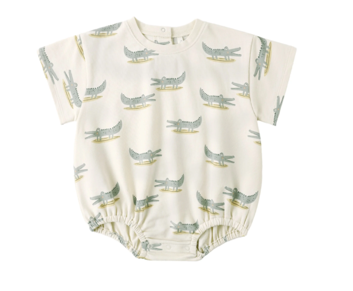 Alligators Relaxed Bubble Romper