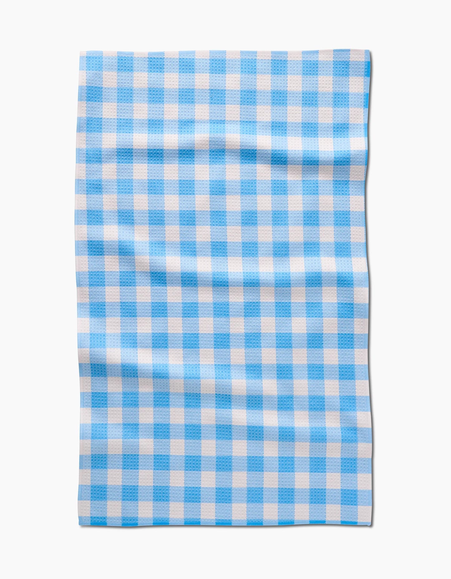 Angelic Sky Gingham Tea Towel