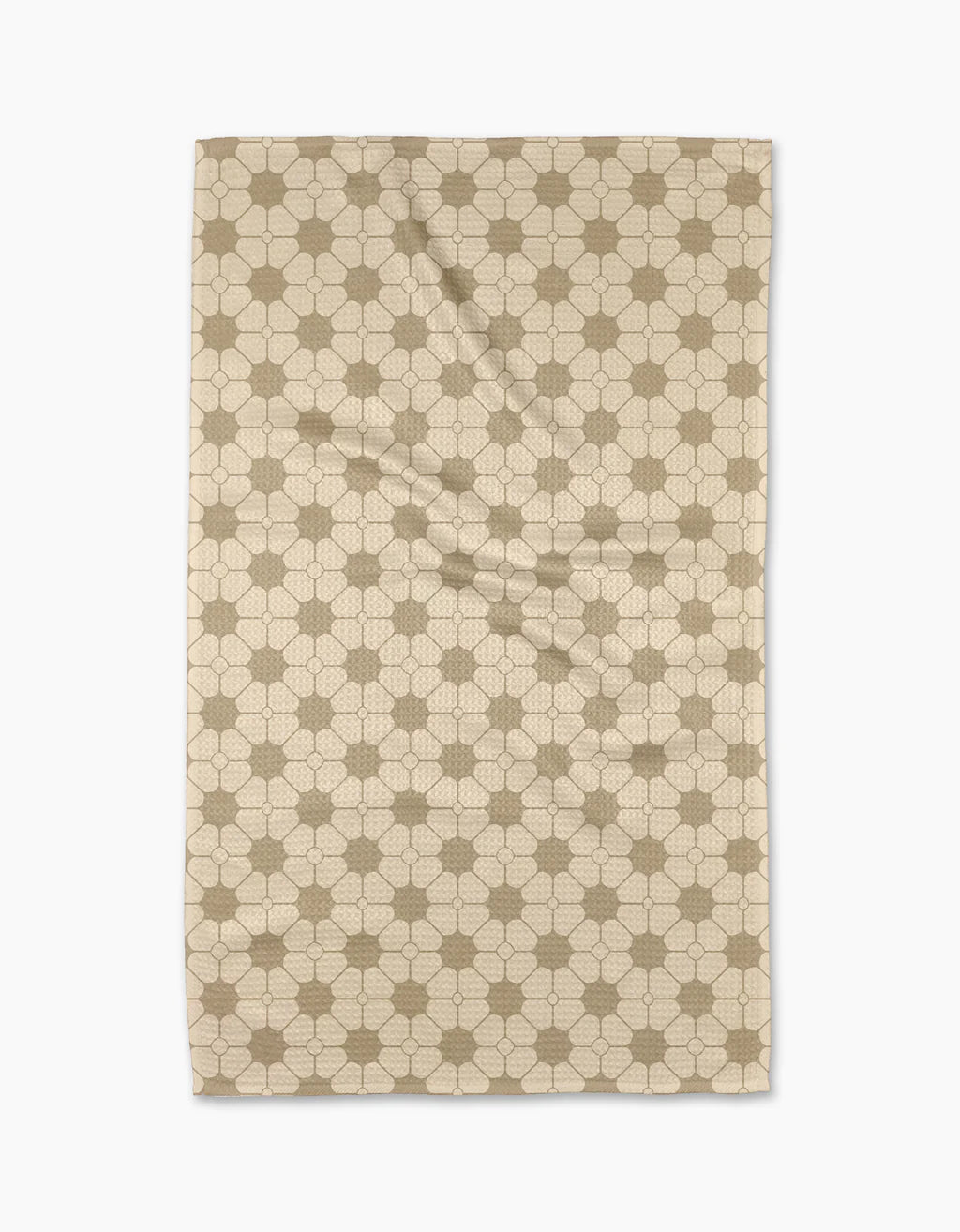 Flora Tile Tea Towel