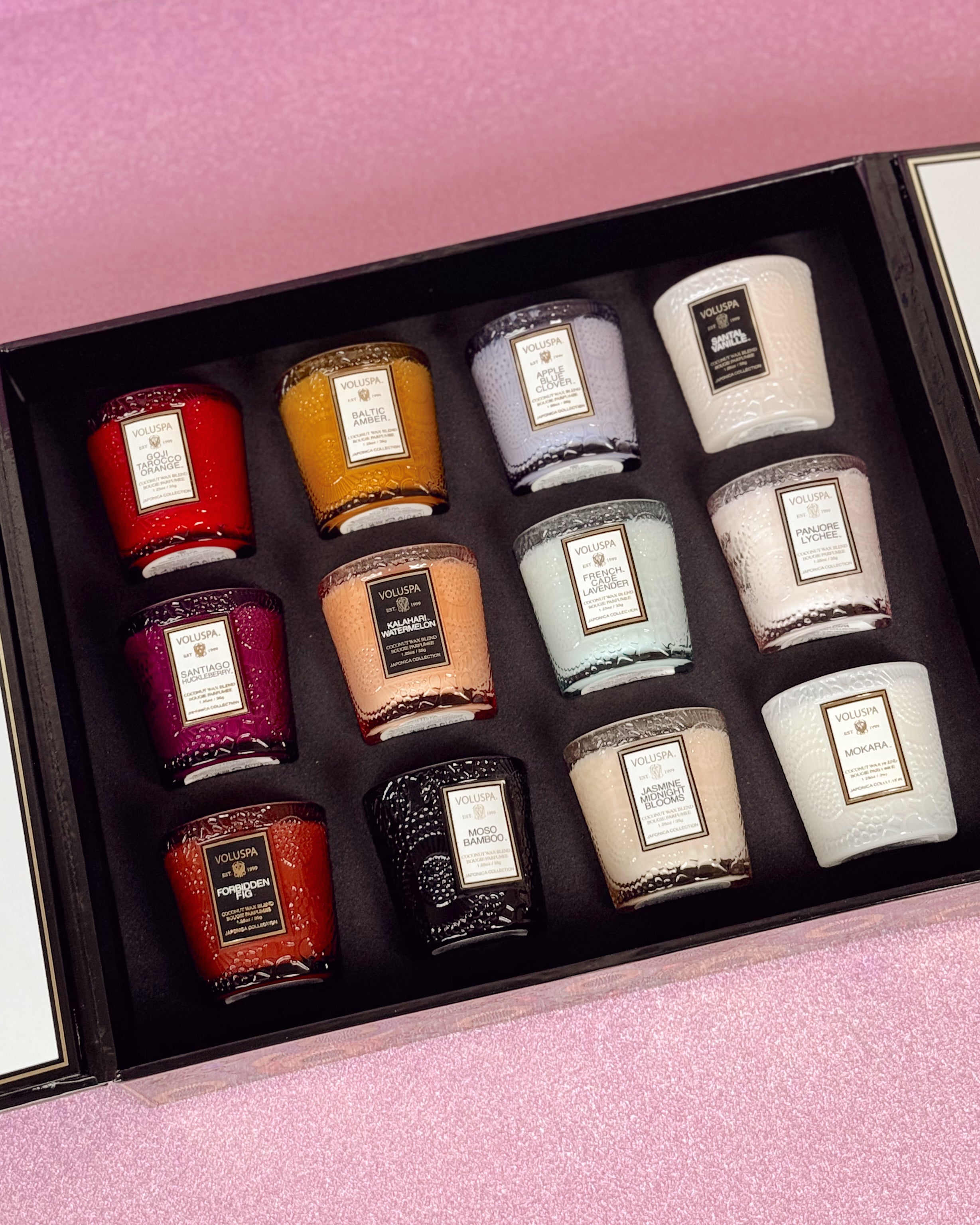 12 Votive Japonica Archive Set – Tulips Home and Gift