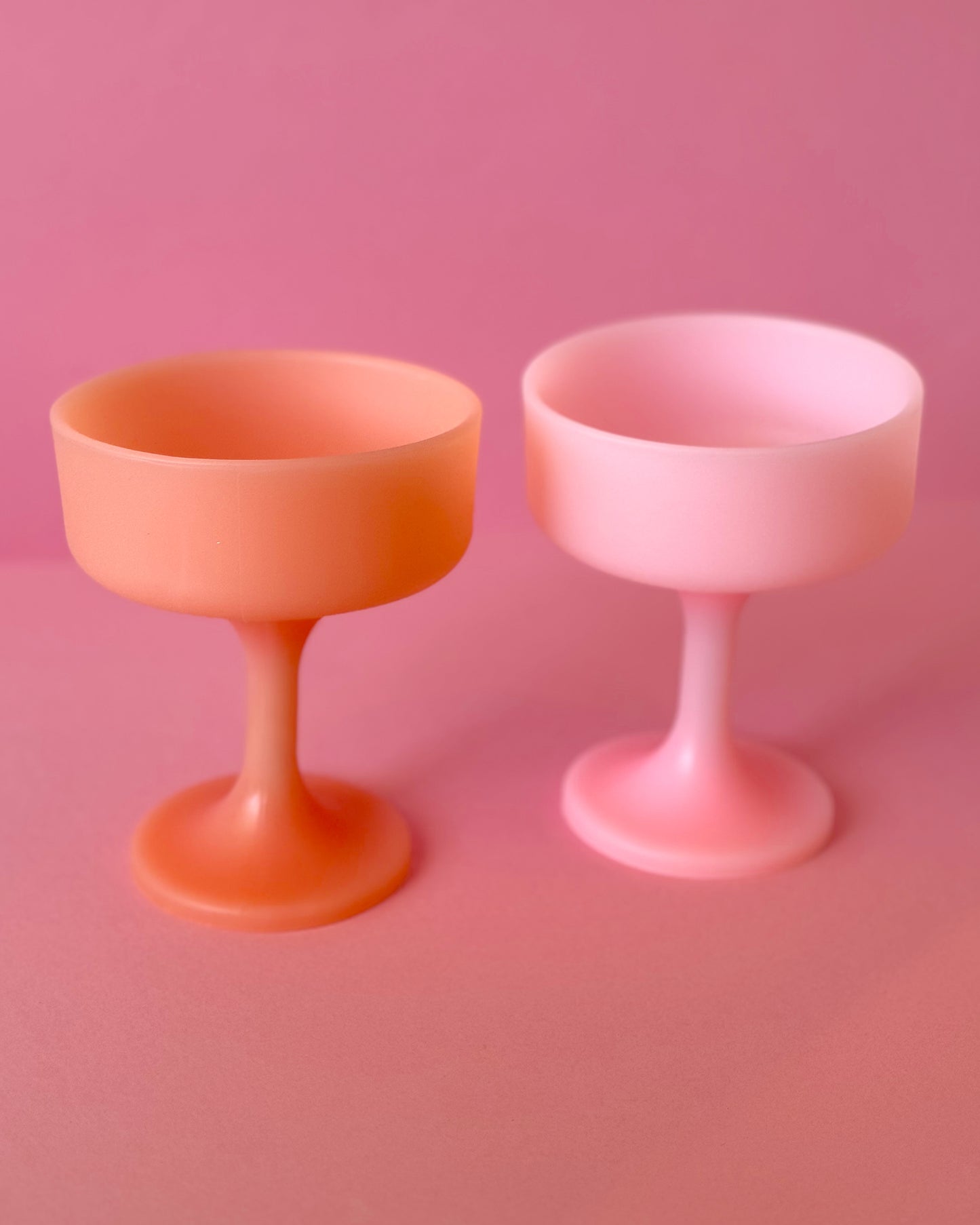 Silicone Coupe Cocktail Glasses
