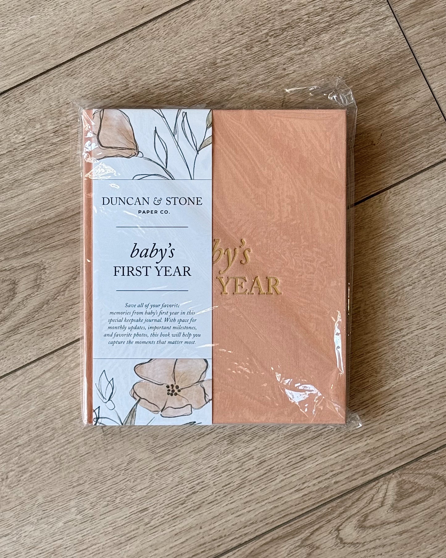 Baby's First Year Memory Book & Photo Album