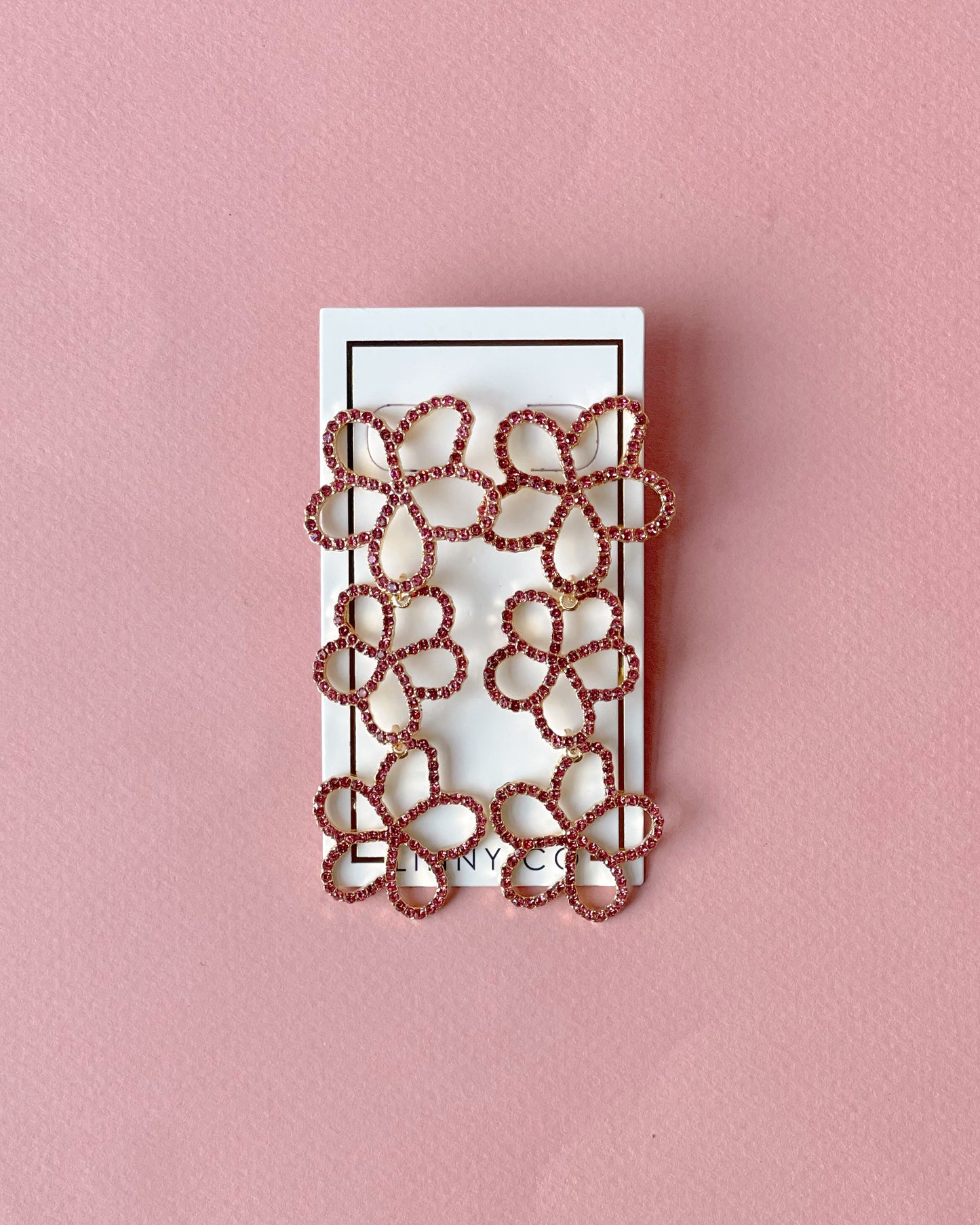 Reagan-Pink Earrings