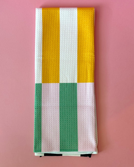 Stacked Stripes Tea Towels
