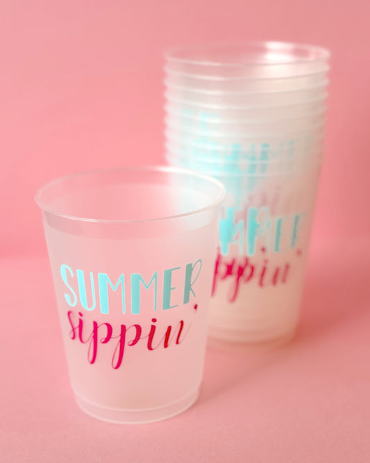 Summer Sippin Party Cups