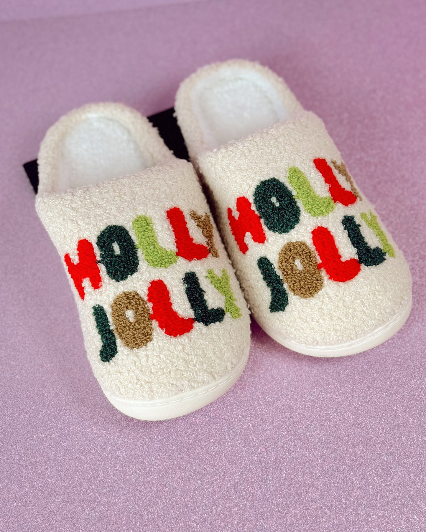 Holly Jolly Slippers