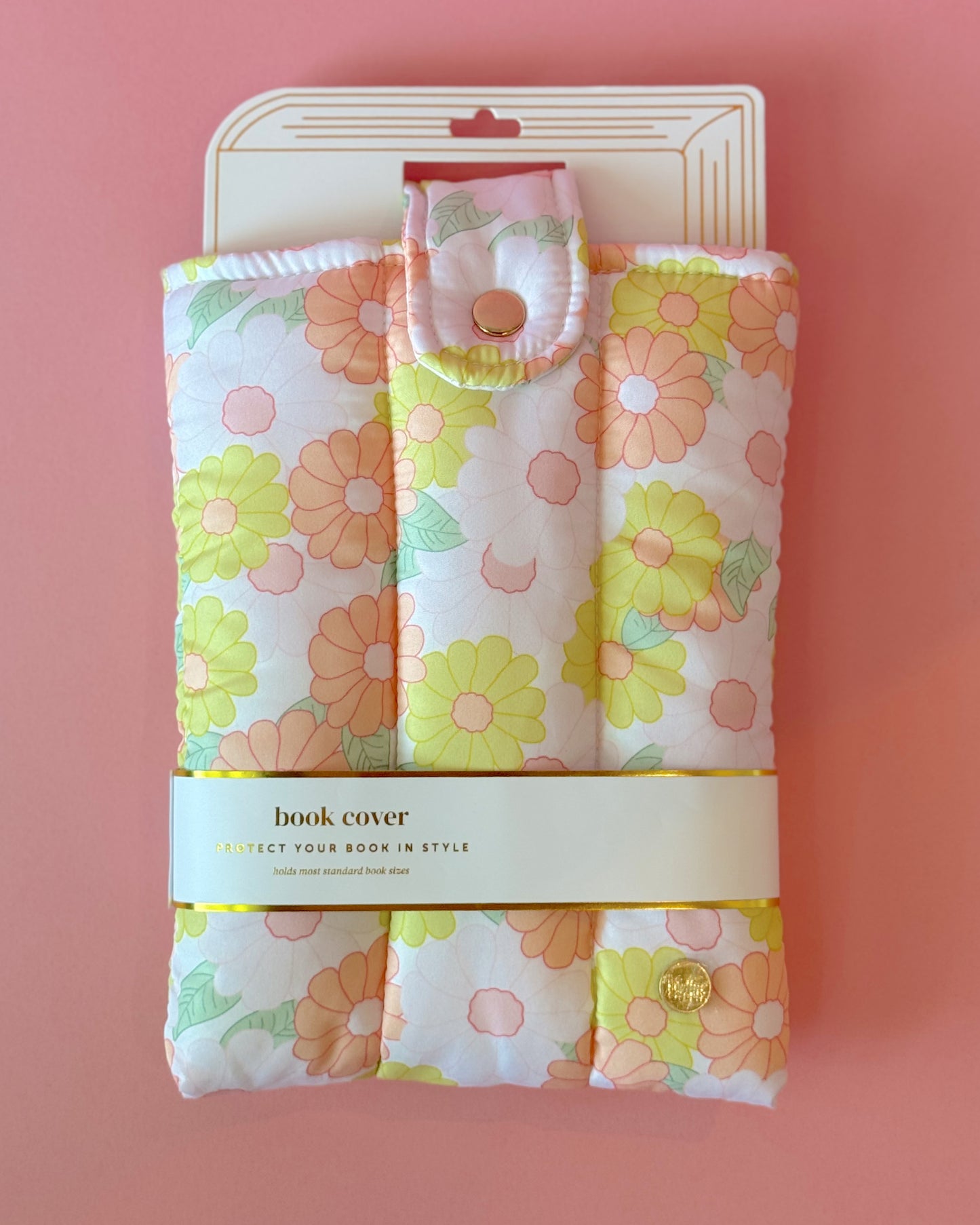 Book Cover - Peach Daisy